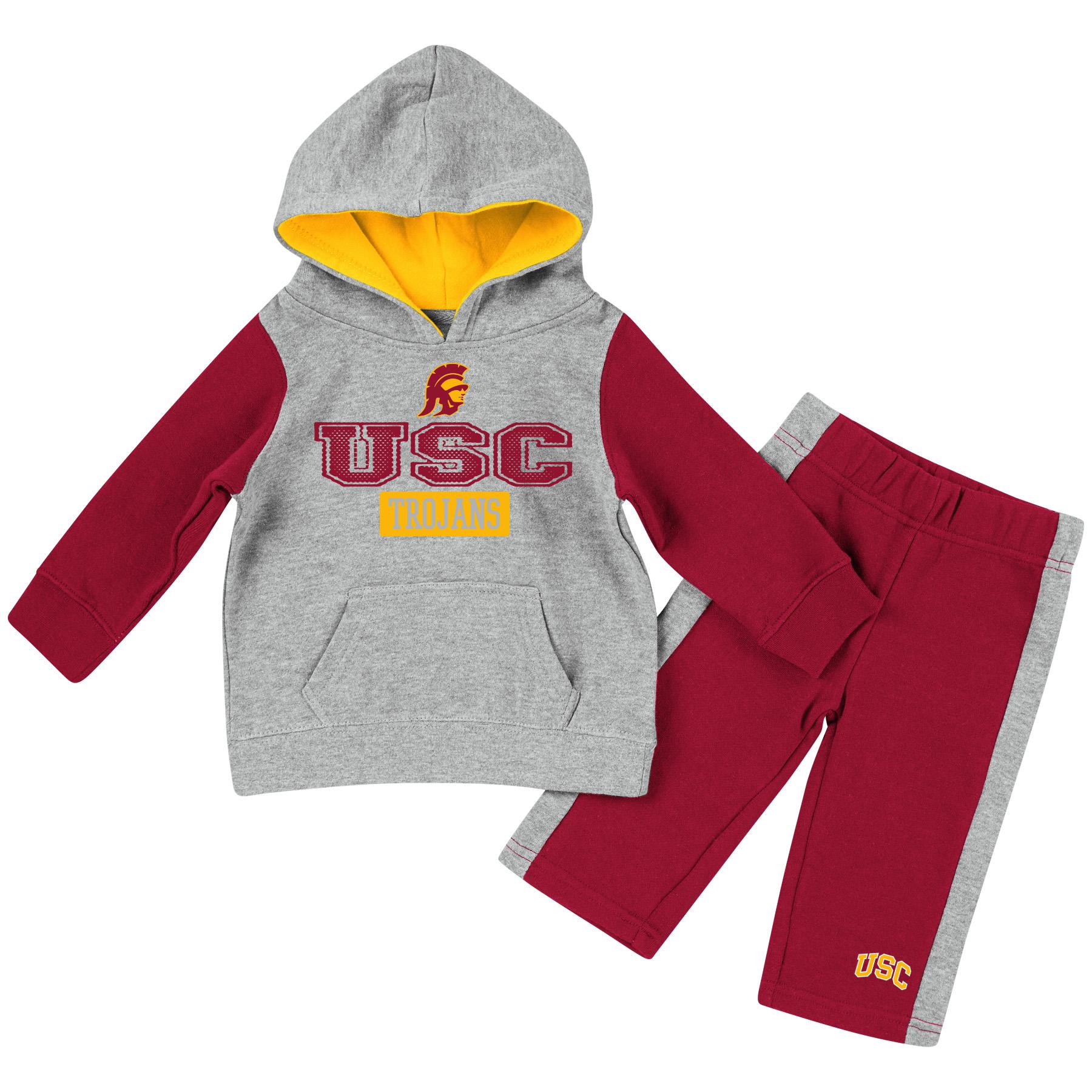 USC Trojans Infant Boys Fleece 2PC Set FA18 image01